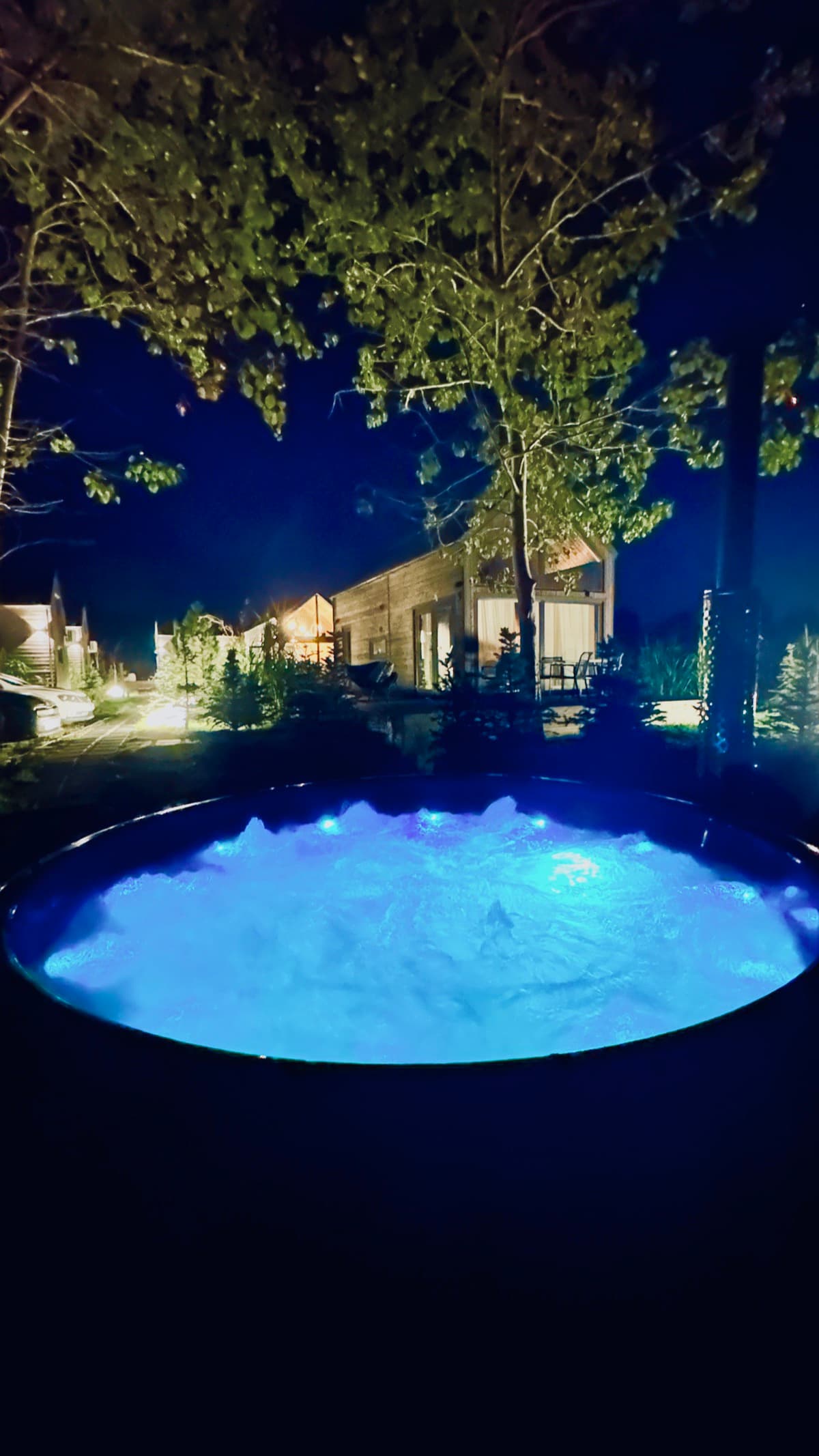 Balia opalana drewnem